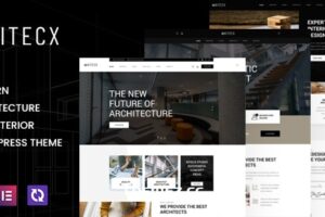 Kitecx v1.0.8 – 建筑与室内 WordPress 主题
