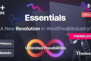 Essentials v3.0.7 – 多用途 WordPress 主题