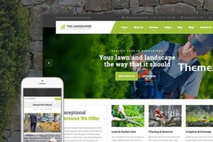 The Landscaper v3.2.1 – 草坪和园林绿化 WP 主题