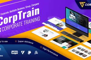 CorpTrain v3.4.2 – 企业培训 WordPress 主题