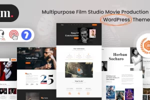 Vome v1.1.1 – Multipurpose Film Studio Movie Production WordPress 主题
