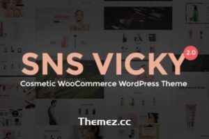 SNS Vicky v3.5 – 化妆品 WooCommerce WordPress 主题