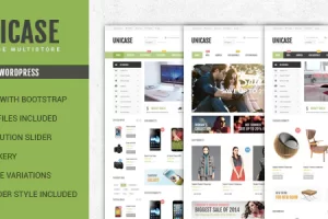 Unicase v1.6.10 – 电子商务店铺 WooCommerce 主题