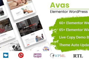 Avas v6.3.24 – 多用途WordPress主题