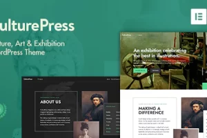 CulturePress v1.4 – 艺术与文化WordPress主题