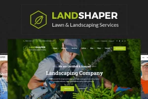 The Landshaper – 园艺和草坪 HTML 模板