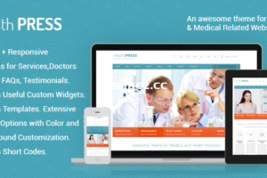 HealthPress v1.9.3 – 健康和医疗 WordPress 主题