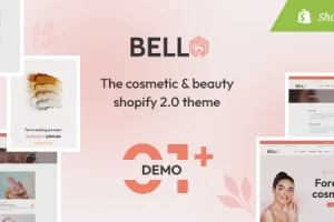 Bello v1.0 – 化妆品和美容响应式Shopify主题