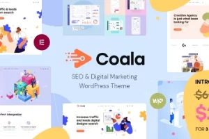 Coala v1.0 – SEO和数字营销WordPress主题