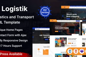 Logistik – 运输和物流HTML模板