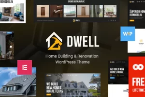 Dwell v1.0.0 – 家居建筑和装修WordPress主题