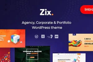 Zix v1.1.2 – 数字代理和多用途 WordPress 主题