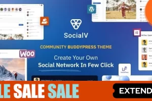 SocialV v1.9.0 – 社交网络和社区BuddyPress主题