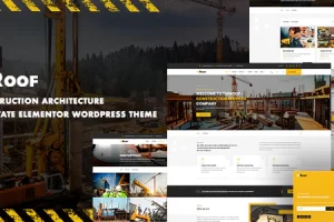 TheRoof v1.0.5 – 建筑和架构WordPress主题