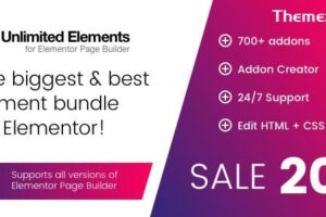 Unlimited Elements for Elementor Page Builder v1.5.68