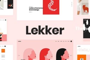 Lekker v1.8 – 作品集 WordPress 主题