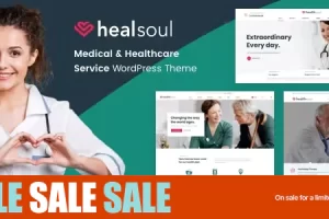 Healsoul v1.8.0 – 医疗保健、家庭医疗服务WP主题