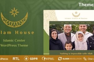 Islam House v1.1.1 – 清真寺和宗教WordPress主题