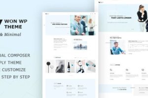 WON v1.2.5 – 创意极简主题的 WordPress 主题