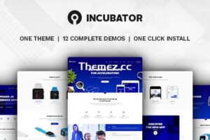 Incubator v4.0 – WordPress 创业业务主题
