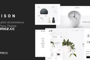 Maison v1.33 – 极简主义电子商务WordPress主题