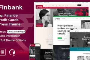 Finbank v1.3 – 银行和金融WordPress主题