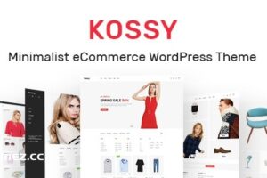 Kossy v1.30 – 极简主义电子商务 WordPress 主题