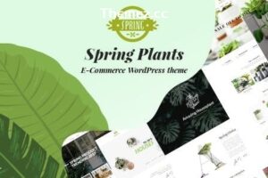 Spring Plants v3.4 – 园艺和室内植物 WordPress 主题