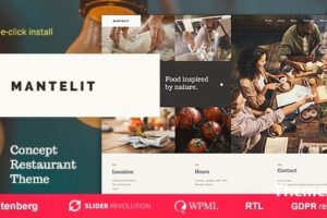 Mantelit v1.1.1 – 餐厅WordPress主题