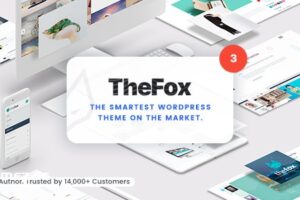 TheFox v3.9.46 – 响应式多用途WordPress主题