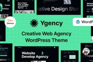 Ygency v1.0.3 – 网页设计机构的 WordPress 主题