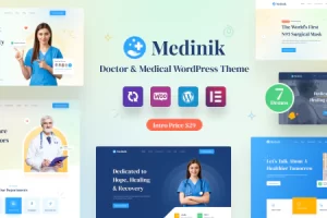 Medinik v1.3 – 医生和医疗WordPress主题