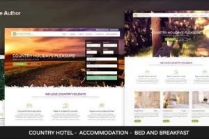 CountryHolidays v1.0 – WordPress农村酒店和床早期版本