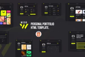 Wedo – 个人作品集 HTML 模板