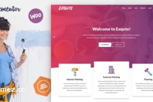 Exqute v1.9.1 – 油漆公司 WordPress 主题