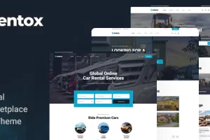 Entox v1.1.3 – 租赁市场 WordPress 主题