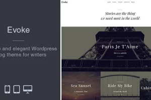 Evoke v2.4.7.2 – 照片故事的WordPress博客主题