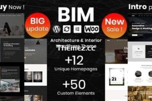 BIM v1.3.2 – 建筑和室内设计Elementor WordPress主题