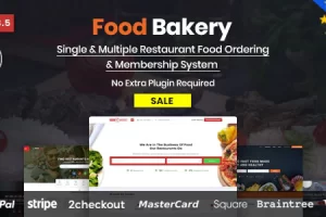 FoodBakery v3.5 – 食品外卖餐厅目录WordPress主题