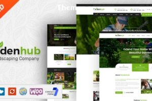 Garden HUB v1.3.6 – 草坪和园林 WordPress 主题