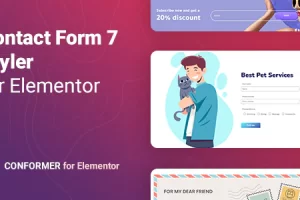 ConFormer v1.0.6 – Elementor 的 Contact Form 7 样式定制工具