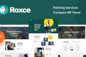 Roxce v1.1.4 – 绘画服务WordPress主题