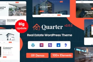 Quarter v2.0.2 – 房地产WordPress主题