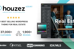 Houzez v2.8.4 – 房地产 WordPress 主题