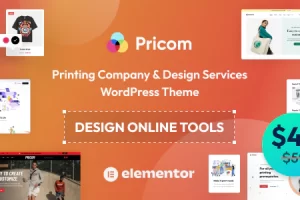 Pricom v1.3.7 – 印刷公司和设计服务 WordPress 主题。