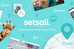 SetSail v1.8 – 旅行社主题