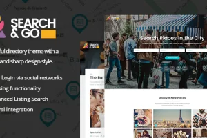Search & Go v2.7 – 现代和智能目录主题