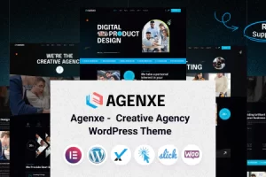 Agenxe v1.0 – 创意机构 WordPress 主题