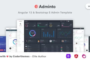 Adminto – Angular 13 管理和仪表板模板
