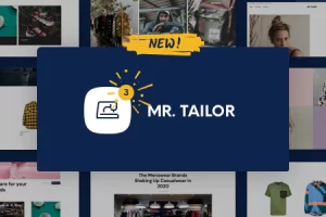 Mr. Tailor v3.9 – 响应式 WooCommerce 主题